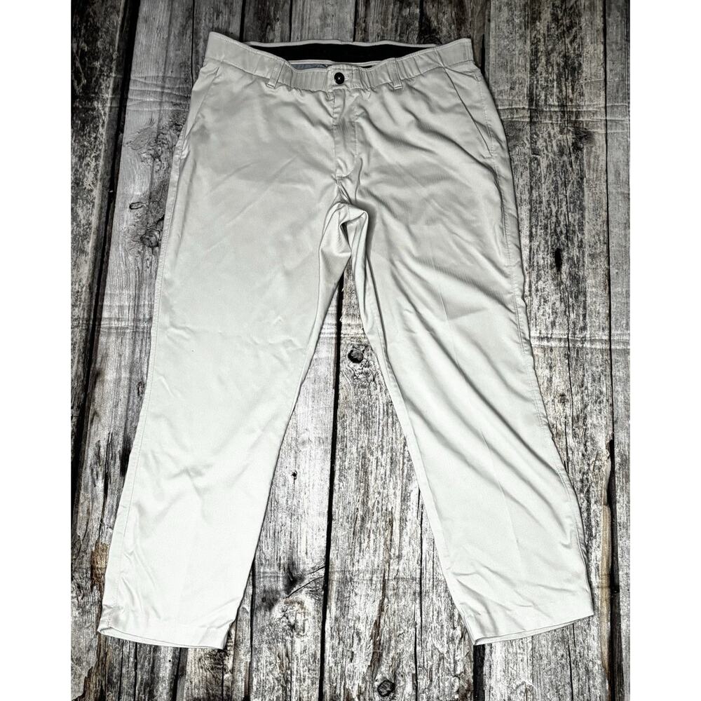 Under Armour Golf Pants Mens 38x30 Beige The Showdown Athletic Performance